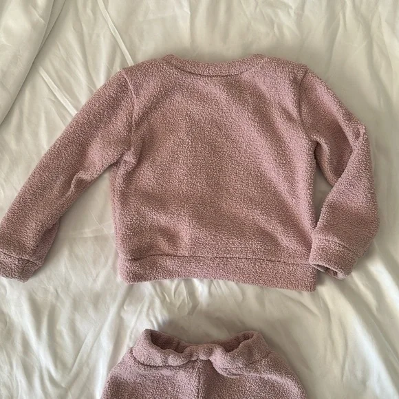 Juicy Couture Pink Matching Set Girls 3T Sweat Suit - Picture 8 of 10